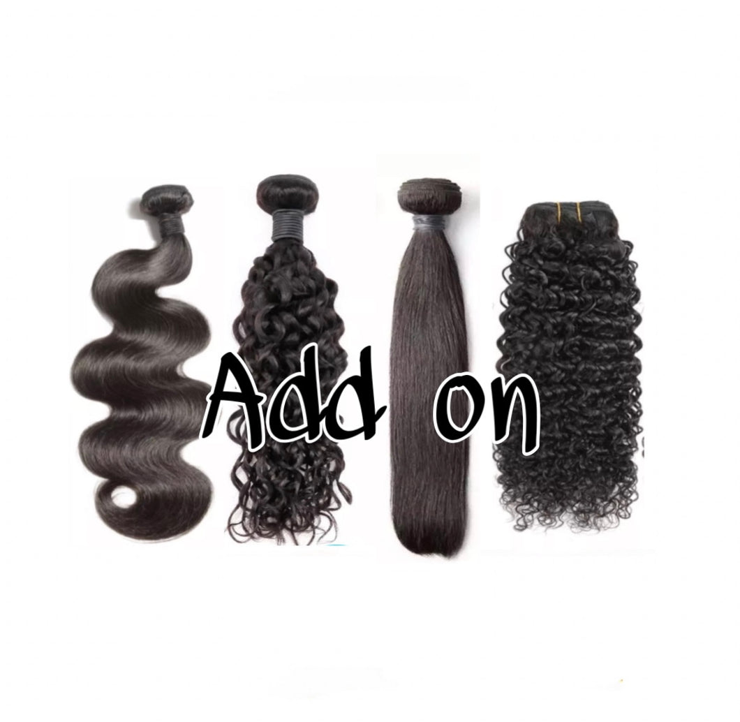 Wigs ONLY- Add color / bundles